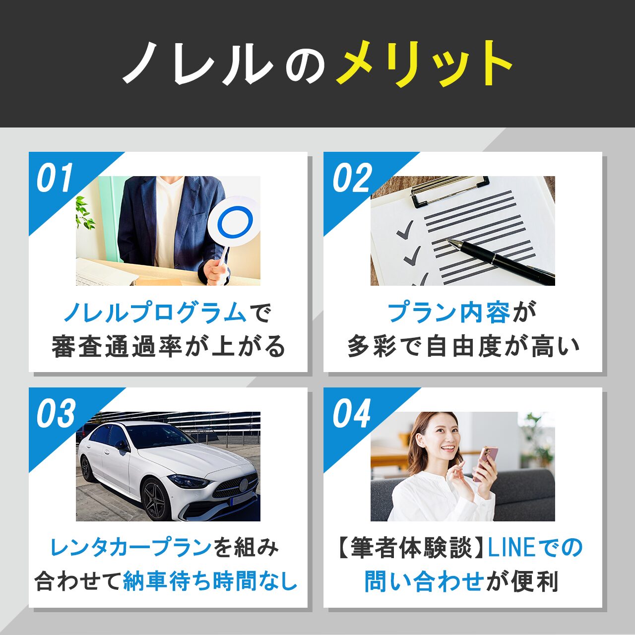 ノレルのメリット