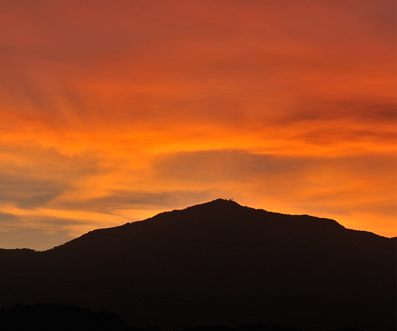 大山の写真