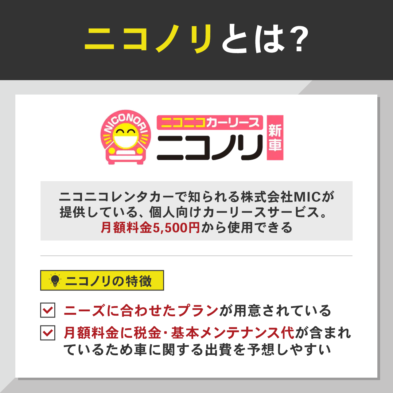ニコノリとは