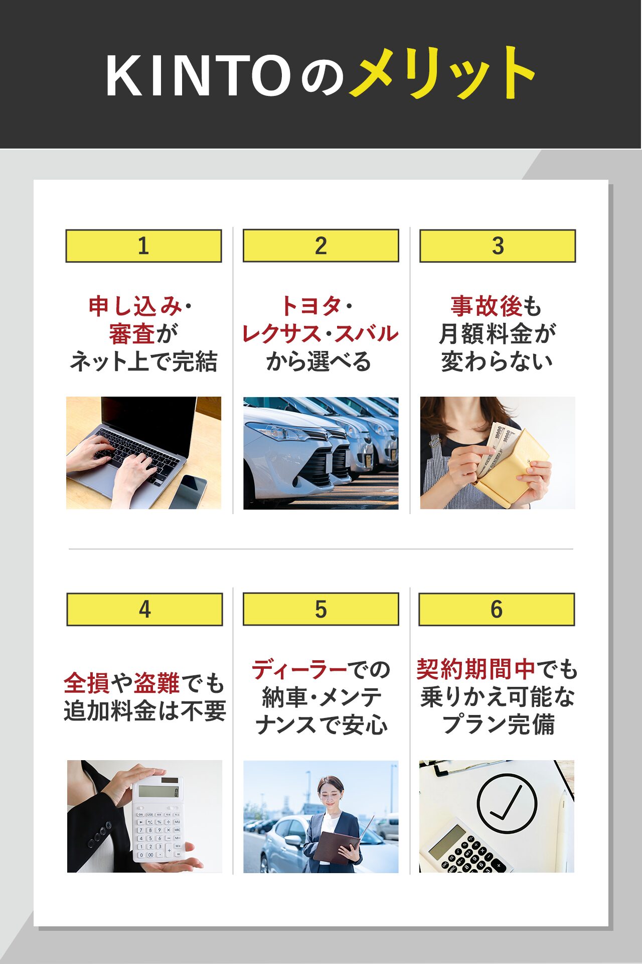 KINTOのメリット