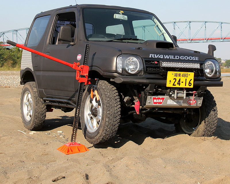 ☆ジムニー☆jimny☆JB23☆ハイリフトジャッキホルダー☆スコップホルダー☆どうぞよろしくお願いします