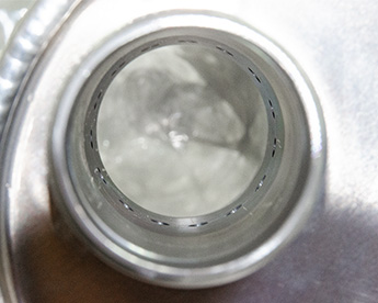 MRSインテークチャンバー for JB64 内部